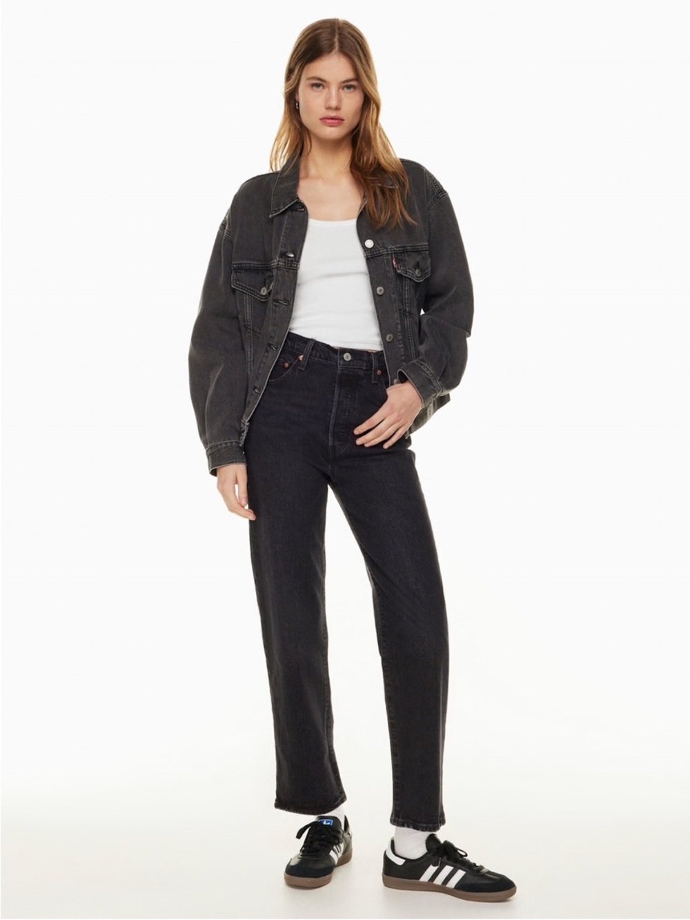 Levi’s Premium Ribcage Boot Jeans Black 25